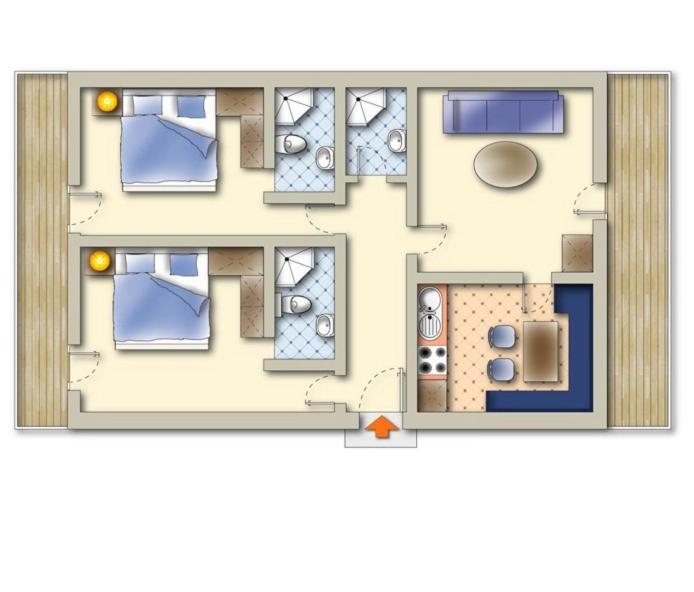 Walchenhof Hotel Mayrhofen Kamer foto