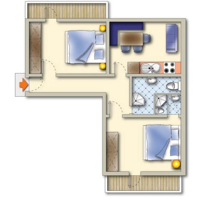 Walchenhof Hotel Mayrhofen Kamer foto